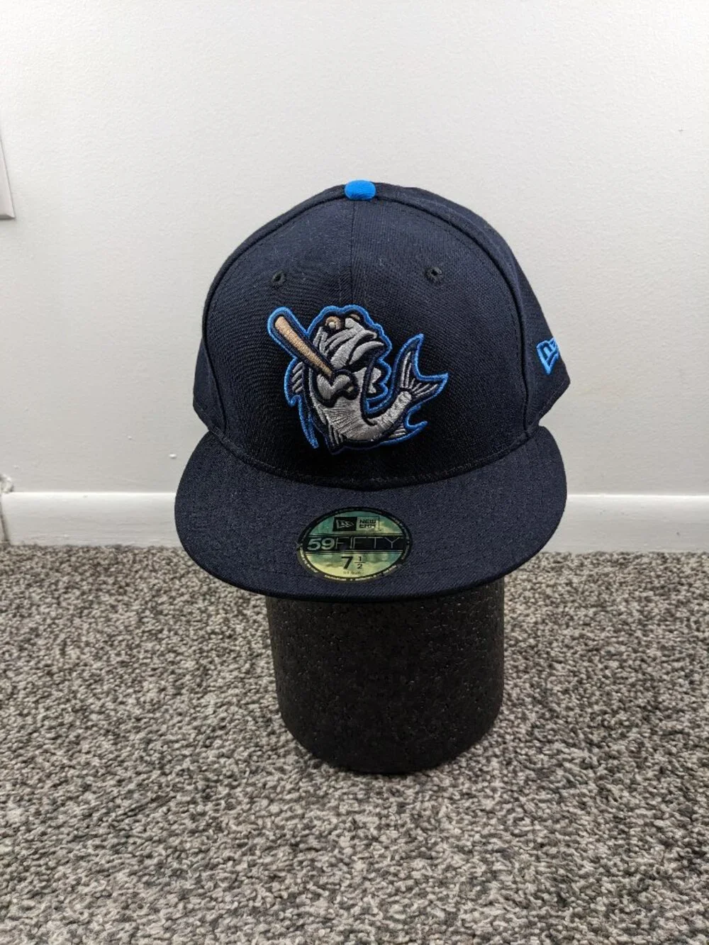 Tampa Tarpons Hat Cap Sz 7 1/2 New Era 59Fifty Home